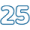 Grossissement Grossissement 25x