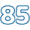 Diamètre de l'objectif Diamètre 85 mm