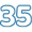 Grossissement Grossissement 35x