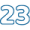 Grossissement Grossissement 23x
