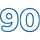 Diamètre de l'objectif Diamètre 90 mm