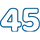 Grossissement Grossissement 45x