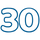 Grossissement Grossissement 30x